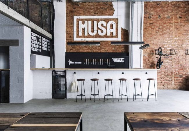 Brasserie portugaise Musa située à Marvila à Lisbonne