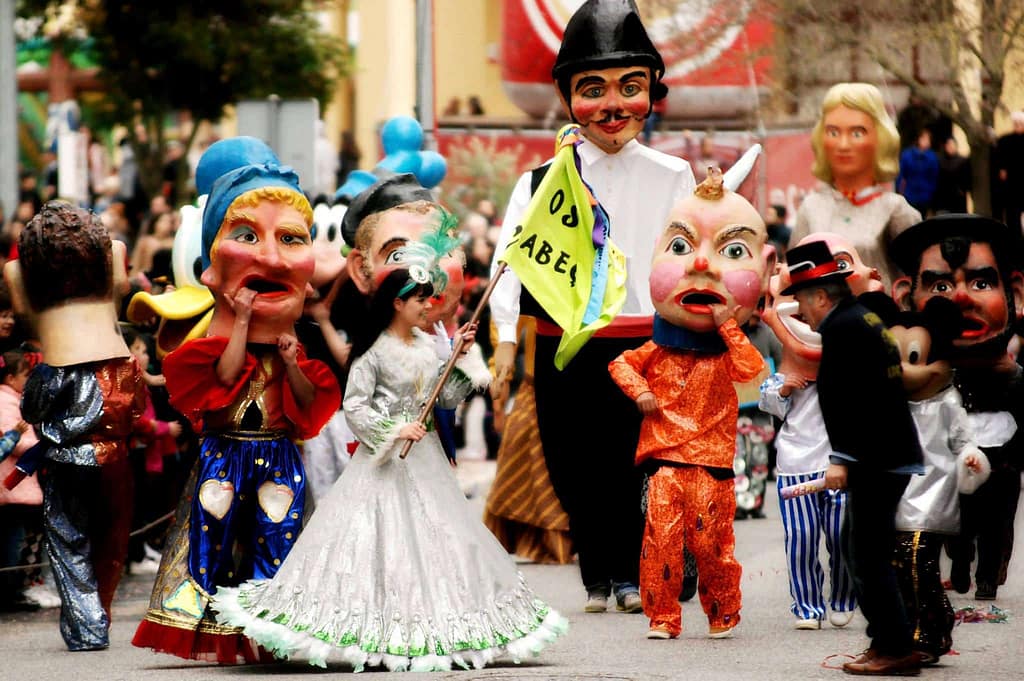 Carnival in Lisbon and calendar of festivities around Lisbon