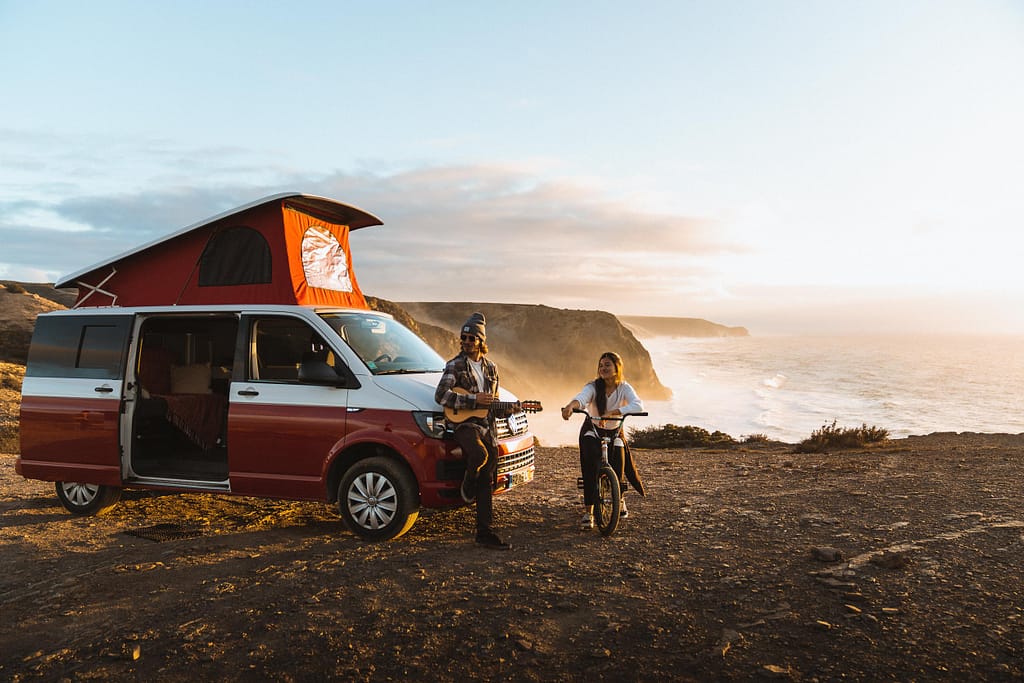 Rent a camper van for a road trip in Portugal
