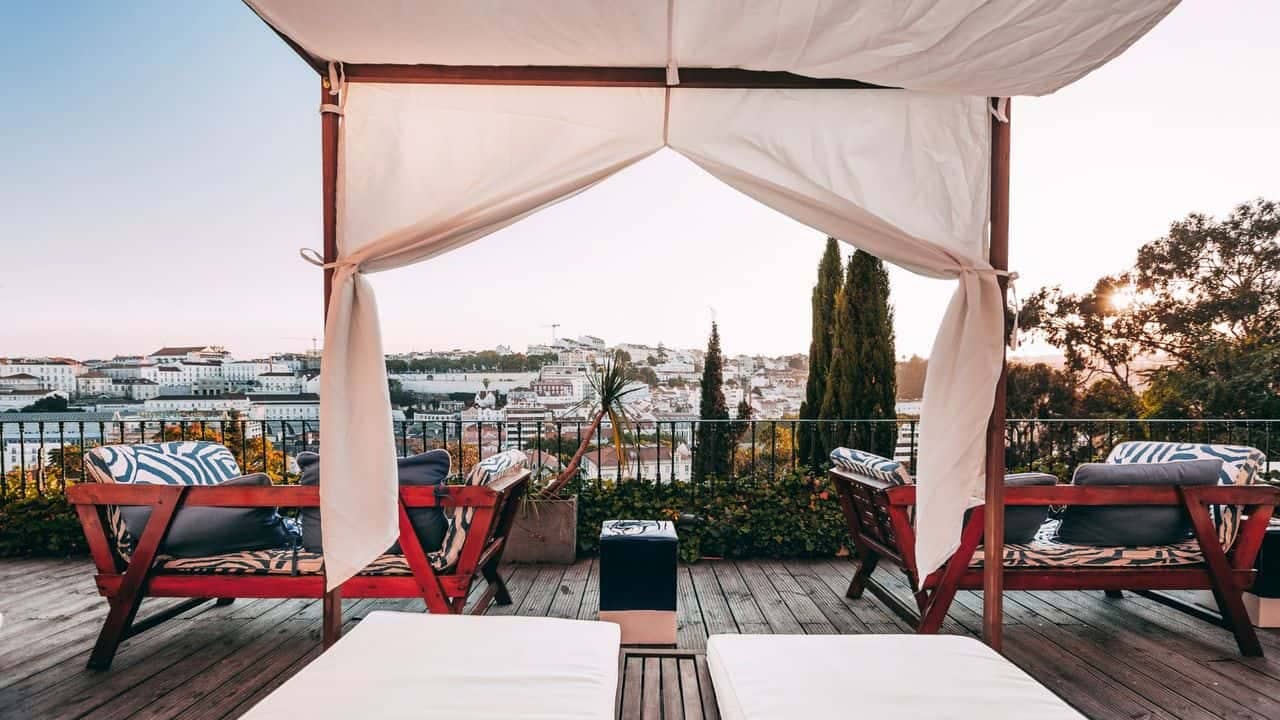 4-star luxury hotel located in the heart of lisbon in the sant'ana district with a breathtaking view of lisbon.