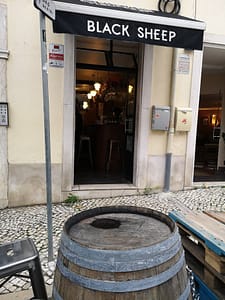 Black Sheep is a Lisbon wine bar renowned for its superb collection of natural wines from small Portuguese producers