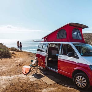 Road trip in Portugal with a VW camper van