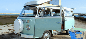 Road trip in Portugal with a VW camper van