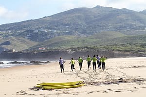 Surfing lessons in Lisbon on Guincho beach
