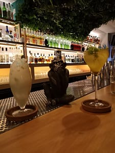 Monkey Mash, a tropical speakeasy cocktail bar in the heart of Lisbon, near the Red Frog speakeasy