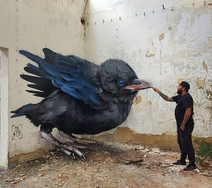 Odeith, street art artist in Lisbon