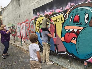 Street art workshop in Lisbon