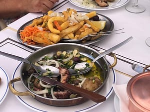 Food walking tour in Lisbon, across the river Tagus