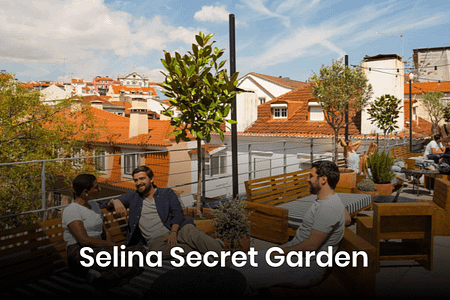 Selina Secret garden is a nice and very comfortable 3-star hotel in Lisbon located in the district of santa catarina
