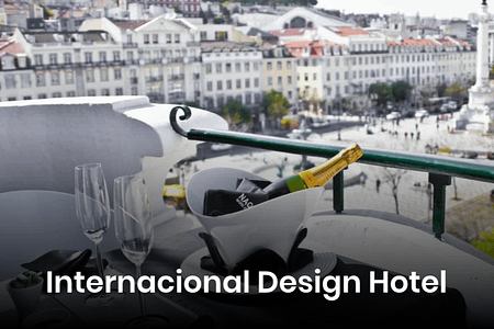 Internacional design hotel is a nice and very comfortable 4-star hotel in Lisbon located in the baixa district, in the rossio square.