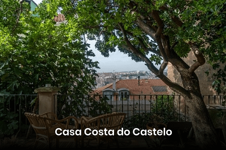 bed and breakfast guesthouse casa costa do castelo located at the foot of the castle and offering a splendid view of Lisbon