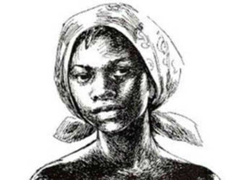 Jeune africaine vivant dans le Lisbonne du XVIIIe siècle