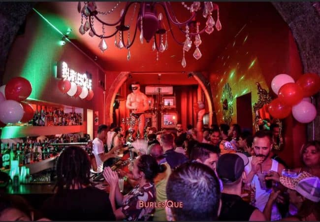 Burlesque Club Lisbon is a gay-friendly cabaret bar located in the Bairro Alto district