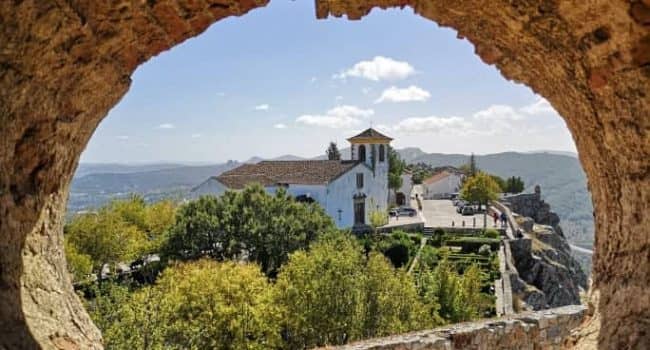 The Serra de Sao mamede with marvao and Castelo de vide a must during a road trip in Portugal