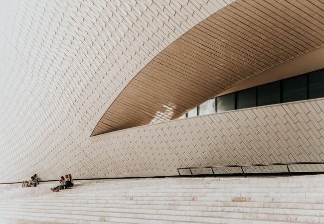MAAT Contemporary Museum in Lisbon in the Belem district