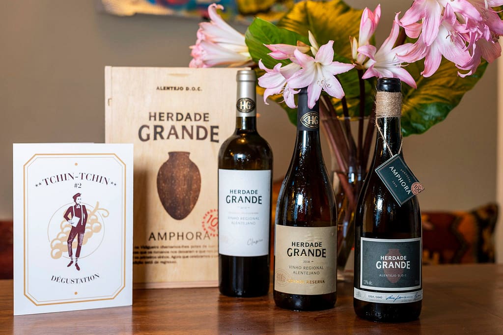 Alentejo wines represented by Herdade Grande at the second Tchin Tchin tasting in Lisbon