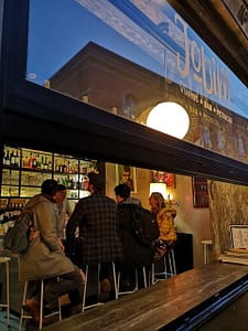 Jobim bar is a friendly and consensual wine bar located on Principe Real in Lisbon