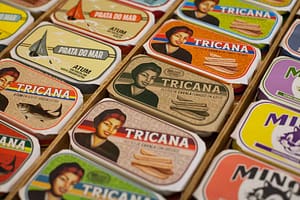 canned sardines, the best address to buy them in Lisbon is conserveira de Lisboa
