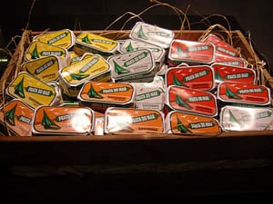 Canned sardines, canned sardines, the best address to buy them in Lisbon is conserveira de Lisboa