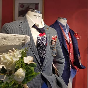 Art Nouveau shop San Giorgio, the most beautiful shop in Lisbon and the best tailor for men