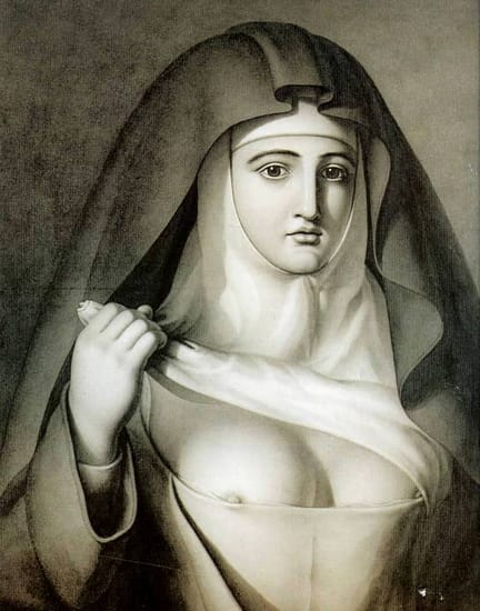 Madre Paula de Odivelas, lover of King Joao V of Portugal freiratico