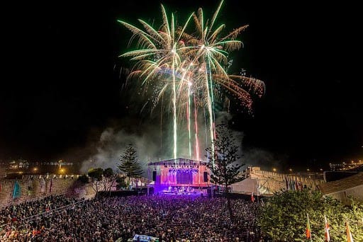 Sines festival in Portugal