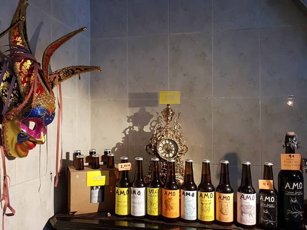 AMO, shared craft beers brewed with love in Lisbon
