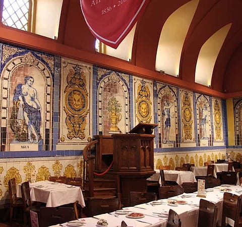 Cervejaria Trindade, the oldest brewery in Portugal.