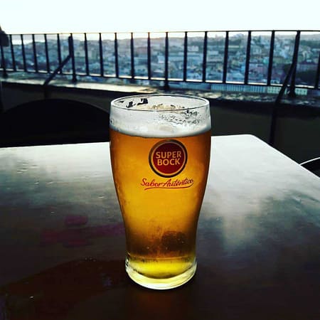 After a long day of sightseeing in Lisbon, a nice cold draught is deserved
